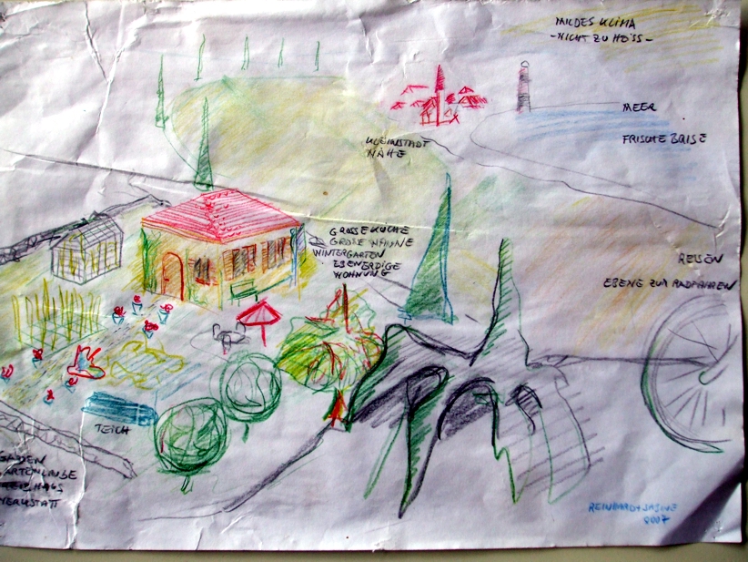 Chronik des Gartens - Lebens- und Gartenvision 2007