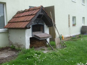 Holzbackofen